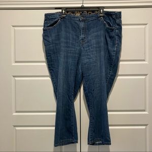 St. John’s Bay Ankle Capri Jeans Size 24W